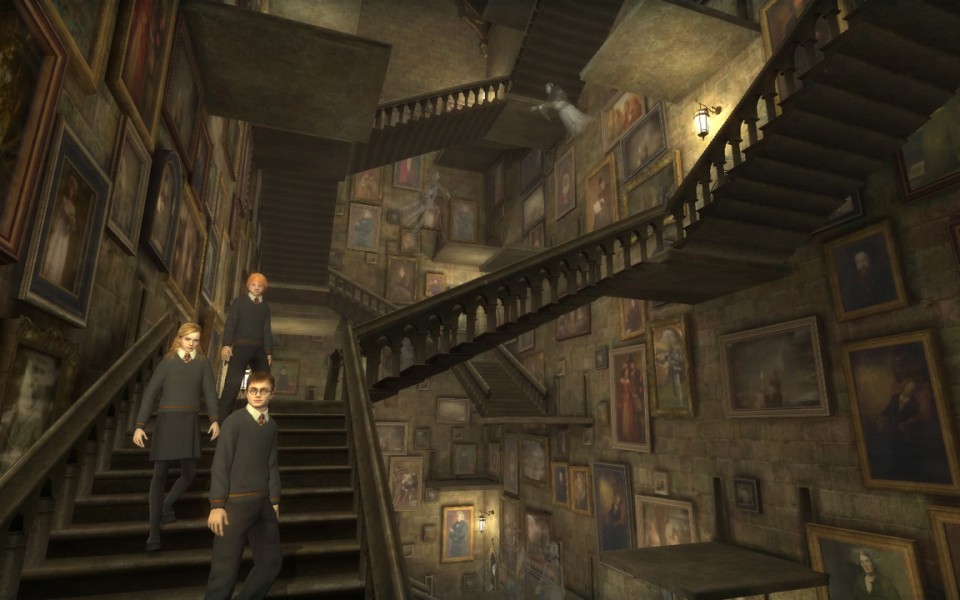 The Grand Staircase from The Order of the Phoenix Game